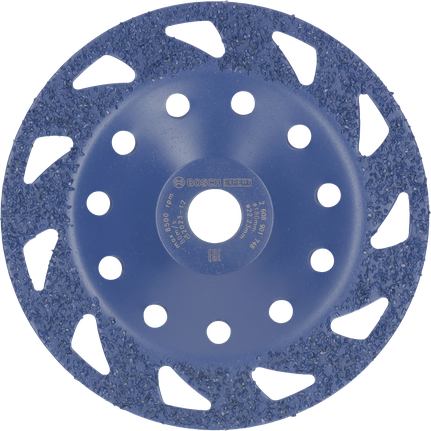 Cabezal de rectificado de carburo multimaterial Bosch EXPERT, medio.